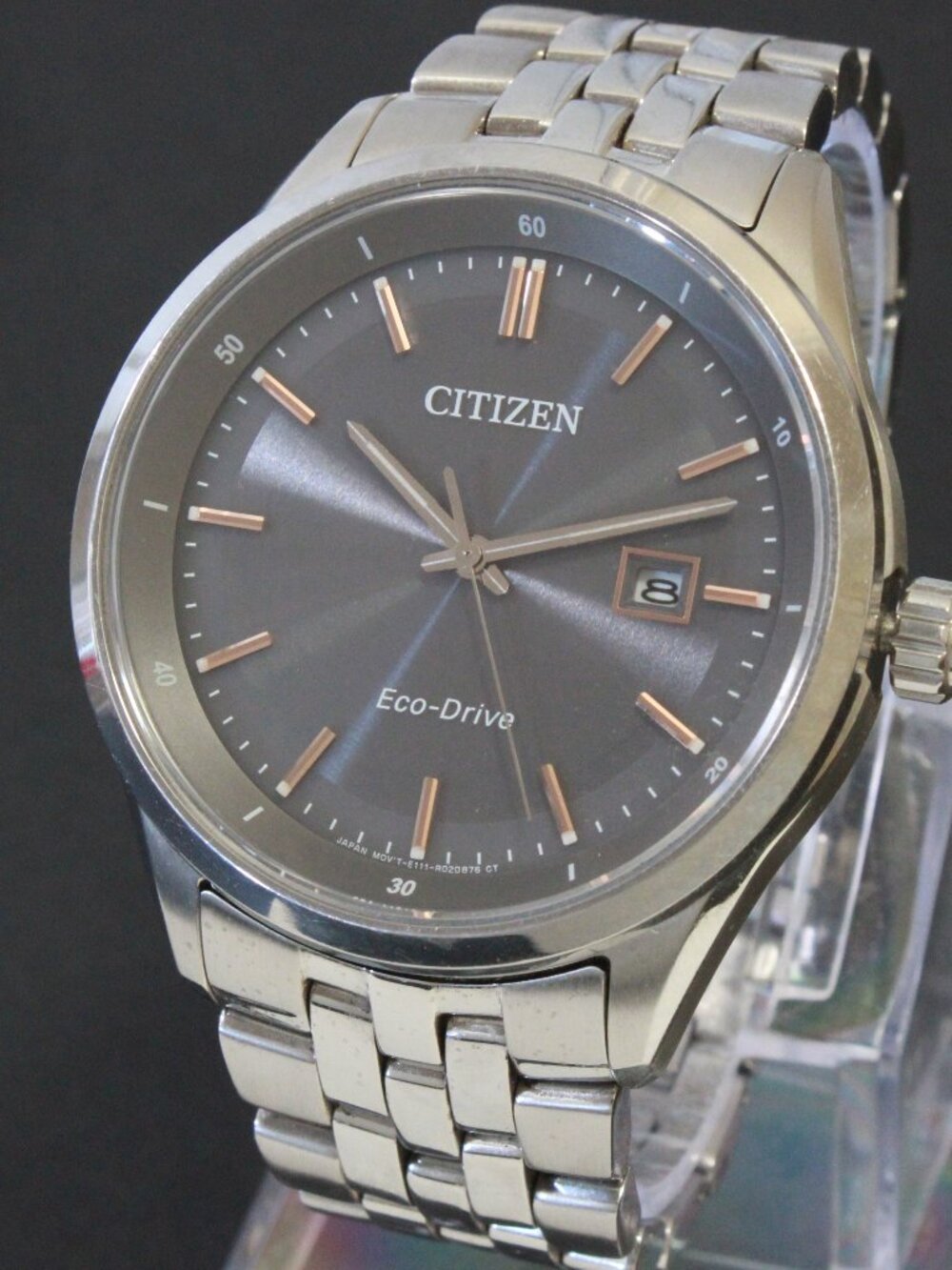 Citizen Contemporary Dress Men's Watch 41mm Grey Dial On Stainless Steel - Picture 4 of 16